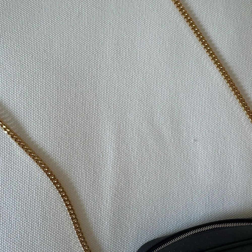 Yves Saint Laurent Lou Mini Black Quilted Leather Crossbody Bag - Picture 5 of 13